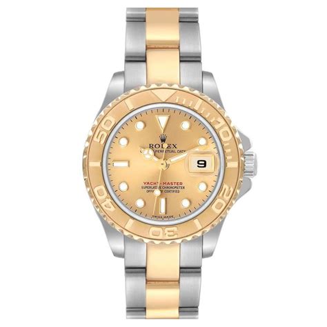 rolex yacht master gold steel price